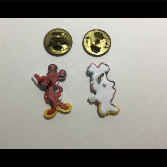 Mickey&Minnie Tack Pins - Picture 2 of 3